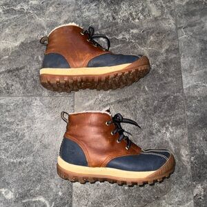 Timberland Lace Up Outdoor Rain Boots Size 8